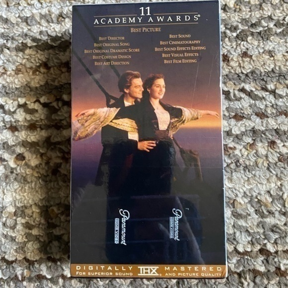New in the box: Titanic VHS Cassette Tape Set - Picture 2 of 5
